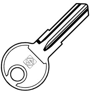 Volkswagen BL-5 / BT5 Metal Head Non-Transponder Key Blank - Cut From Image Upload or Key Code