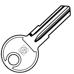 Volkswagen BL-5D / BT5R Metal Head Non-Transponder Key Blank - Uncut