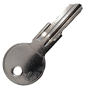 Flora / Runo FL1 Metal Head Caravan Non-Transponder Key Blank - Cut From Image Upload or Key Code