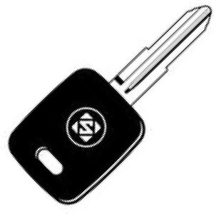 Isuzu / Vauxhall (Opel) GM-4 / GM15 Transponder Key Shell - Cut From Image/Code