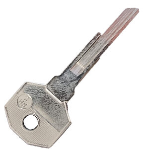 Blau HM2 Metal Head Non-Transponder Key Blank - Uncut