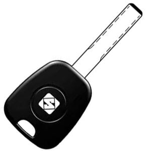 Citroen / Fiat / Man / Peugeot / Toyota / Vauxhall (Opel) HU-HCA / HU83 Transponder Key Shell