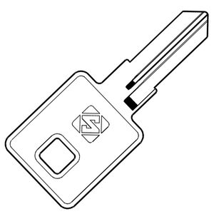 Harley / Moto Guzzi HD-4D / HY11R Vehicle Non-Transponder Key Blank - Cut From Image Upload or Key Code