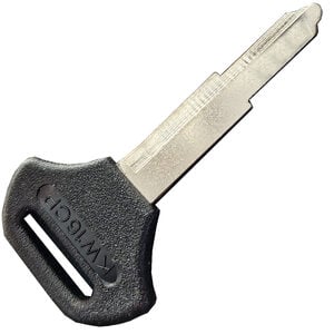 Kawasaki KAW-9P / KW16 Plastic Head Motorbike Non-Transponder Key Blank - Cut From Image Upload or Key Code
