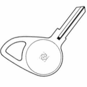 Mazda / Nissan / Subaru DAT-4I / NSN5R Vehicle Non-Transponder Key Blank - Cut From Image Upload or Key Code