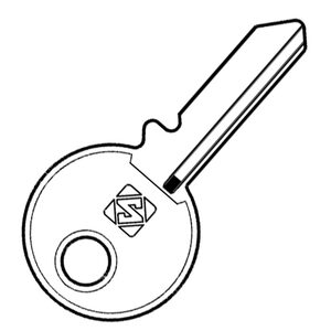British Leyland / Ford / MG / Rover + More UN-FP / UNI10 Metal Head Non-Transponder Key Blank - Cut From Image Upload or Key Code
