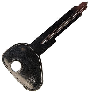 Volkswagen VO-K / VO4R Metal Head Non-Transponder Key Blank - Cut From Image Upload or Key Code