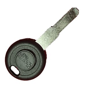 Aprilia / Ducati / Moto Guzzi ZA-14 / ZD30 Transponder Key Shell - Cut From Image/Code