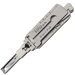 Alfa Romeo / Citroen / Dodge SIP22 Genuine Lishi Twin Lifter Pick & Decoder - Boot / Doors