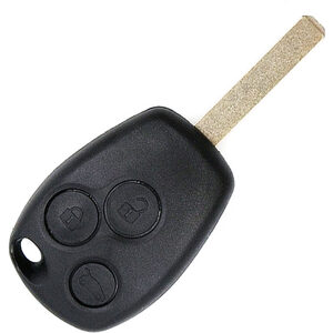Smart Forfour Fortwo Aftermarket 3 Button Non-Flip Remote Key 433MHz ID46 (PCF7961) CIT-1/VA2/VA6