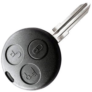 Smart ForTwo 3 Button Remote Repair Case With YM23 Blade