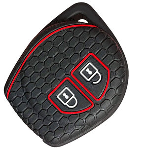 Suzuki Swift SX4 Vitara Jimny 2 Button Red Black Remote Key Cover