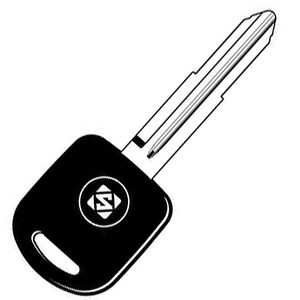 Subaru / Suzuki SUZU-10 / SZ12 Transponder Key Shell - Cut From Image/Code