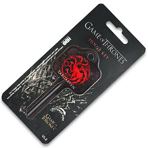 Targaryen Game Of Thrones Key UL2 UL054 - Free Cutting Service In Store