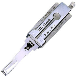 Lexus / Subaru / Toyota TOY2 Genuine Lishi Single Lifter Pick & Decoder - Boot / Doors / Ignition