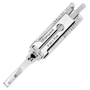 Toyota TOY2014 Genuine Lishi Twin Lifter Pick & Decoder - Boot / Doors / Ignition