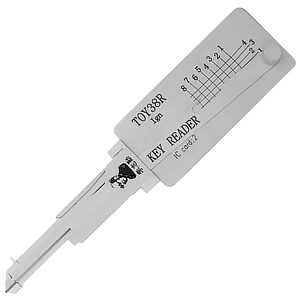 Toyota / Volkswagen TOY38R|TR40 Genuine Lishi Single Lifter Pick & Decoder - Boot / Doors / Ignition