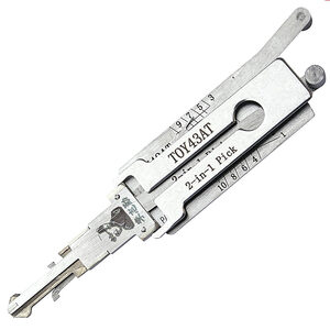Pontiac / Subaru / Toyota TOY43AT Genuine Lishi Twin Lifter Pick & Decoder - Doors