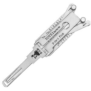 Toyota TOY51|VA2|VA6 Genuine Lishi 4 Track Pick & Decoder - Boot / Doors / Ignition
