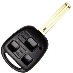 Lexus Toyota 3 Button Remote Repair Case TOY48 Short Blade