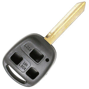 Toyota 3 Button Non Flip Remote Repair Case with TOY47 blade old Style