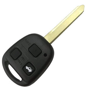 Toyota Avensis OEM 3 Button Non-Flip Remote Key 433MHz ID70 TOY47/TOYO-19