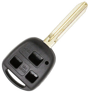 Toyota 3 Button Non Flip Remote Key TOY43 Old Style Repair Case