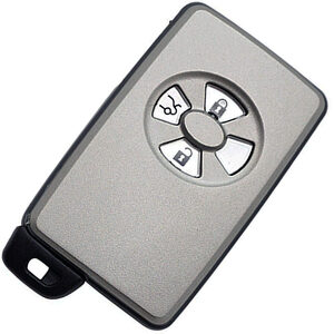 Toyota Old Style 3 Button Smart Remote Repair Case Grey TOY48 Blade