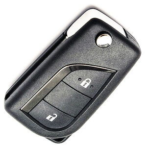 Toyota OEM 2 Button Flip Remote Key 433MHz ID74H (128BIT) CIT-1/VA2/VA6