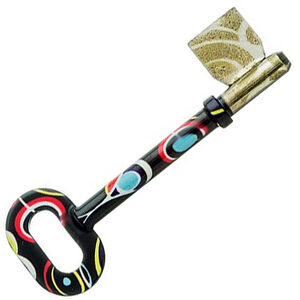 Tribal Design Mortice Key Suitable For Legge B460 Mortice Locks