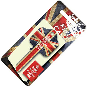 Union Jack Keep Calm & Carry On Key UL2 UL054 - Free Cutting Service In Store
