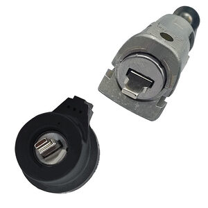 Genuine OEM VAG Skoda Lock Set - HU66 - 1Z0837167D
