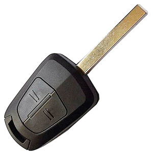 Vauxhall (Opel) Astra H Corsa D 2 Button Non Flip Repair Case HU100 Blade