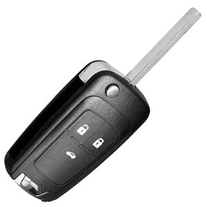 Vauxhall/Opel Adam Astra Cascada Aftermarket 3 Button Flip Remote Key 433MHz ID46 (PCF7937) HU100/OP-11