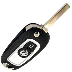 Vauxhall/Opel Astra OEM 2 Button Flip Remote Key 433MHz ID46 (PCF7961) HU100/OP-11 39061472