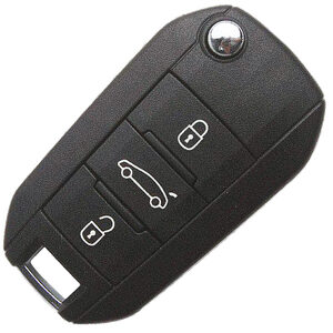 Vauxhall/Opel Crossland Grandland Aftermarket 3 Button Flip Remote Key 433MHz ID51 HU-HCA/HU83