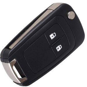 Vauxhall/Opel Mokka OEM 2 Button Flip Remote Key 433MHz ID46 HU100/OP-11