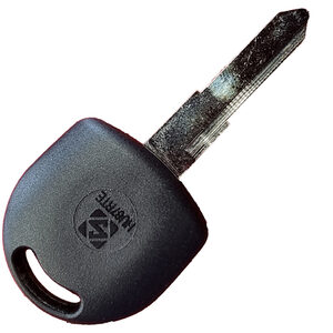 Suzuki / Vauxhall (Opel) HU87R / OP-10 Transponder Key Shell - Cut From Image/Code