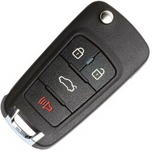 Vauxhall/Opel KeyDIY 4 Button Flip Remote Key XT27