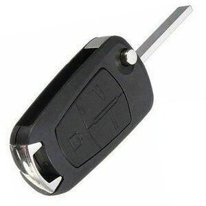 Vauxhall/Opel Signum Vectra Aftermarket 3 Button Flip Remote Key 433MHz ID46 (PCF7946) HU100/OP-11
