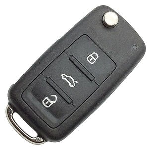 (VW) Volkswagen 3 Button All-in-One Remote Repair Case HU66 Blade