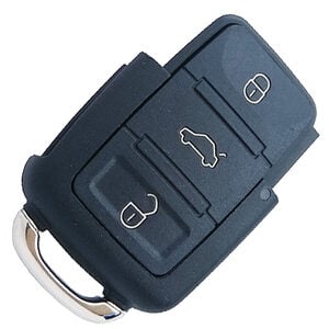 (VW) Volkswagen 3 Button Square Remote Repair Case