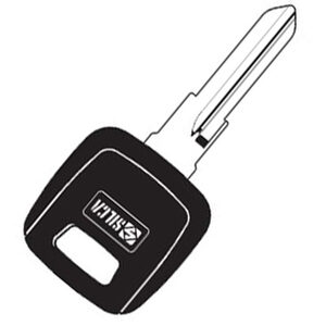 Volvo NE-12 / NE-18 Transponder Key Shell - Cut From Image/Code