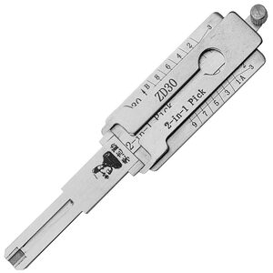 Aprilia / Ducati / Moto Guzzi ZD30 Genuine Lishi Single Lifter Pick & Decoder - Ignition